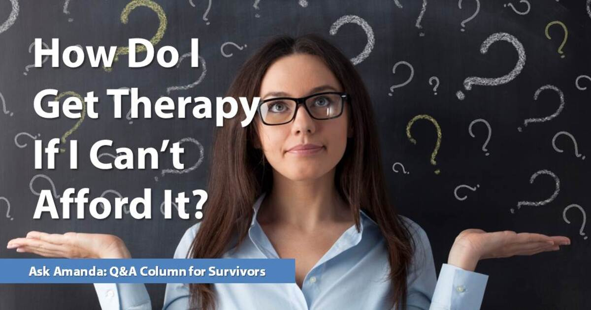 Ask Amanda: How Do I Get Therapy if I Can't Afford It?